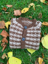 Indlæs billede til gallerivisning Babycardigan med lus