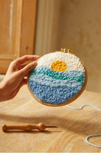 Indlæs billede til gallerivisning DMC Mindful Making punch needle kit hav