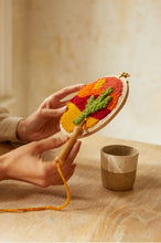 Indlæs billede til gallerivisning DMC Mindful Making punch needle kit ørken