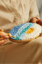 Indlæs billede til gallerivisning DMC Mindful Making punch needle kit hav