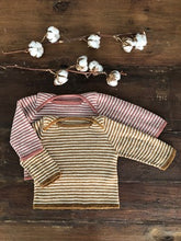 Indlæs billede til gallerivisning Baby undertrøje med bådhals - Camarose